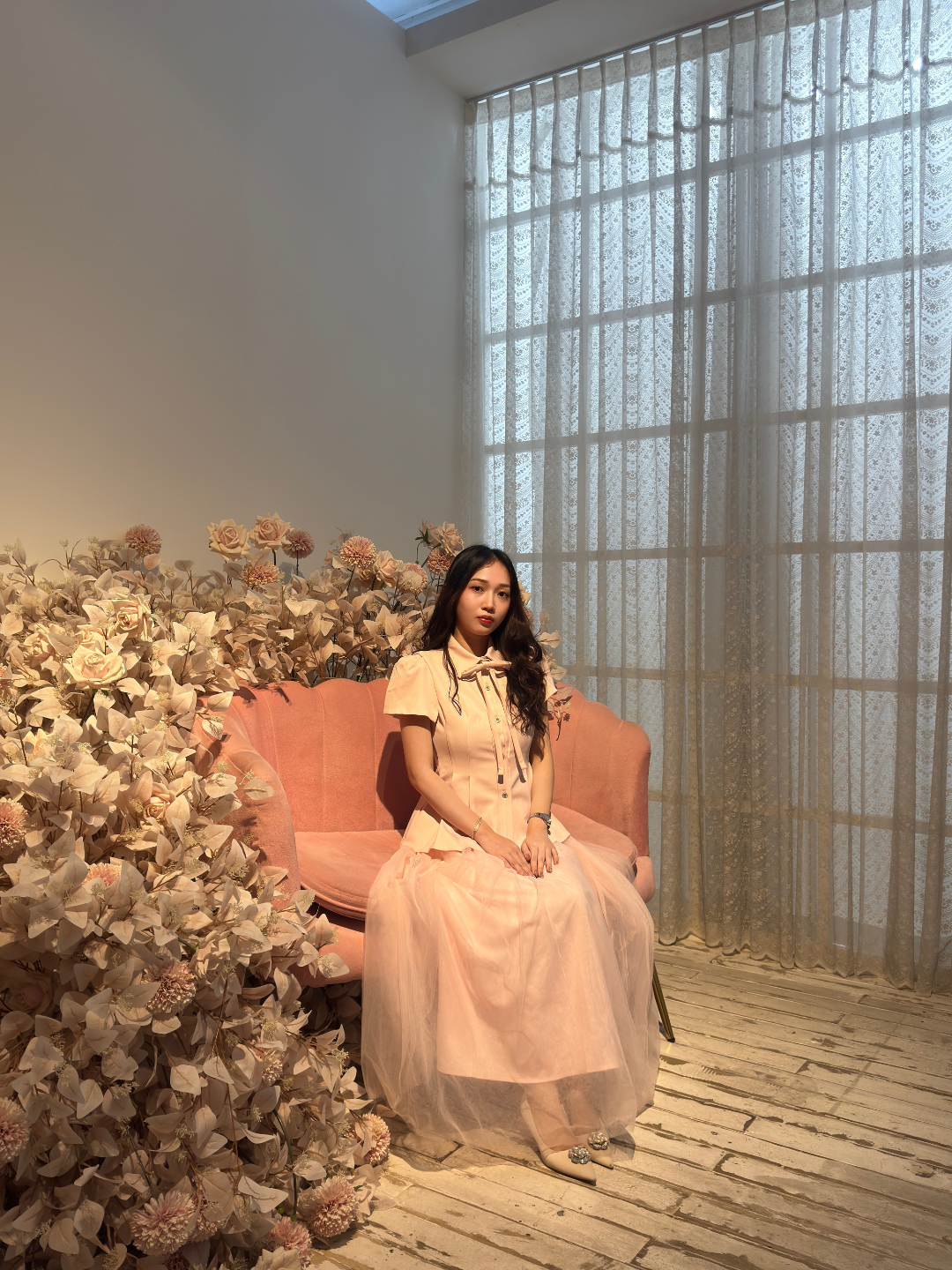 Belinda | Enchanted Peplum and Tulle Co-ord Set