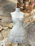 Florentina | Lace Whisper Tiered Mini Dress