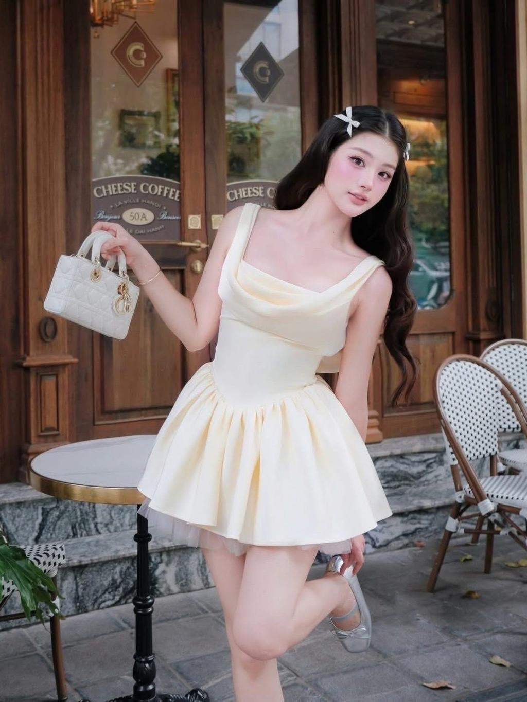 Yza | Lumière Satin Corset Mini