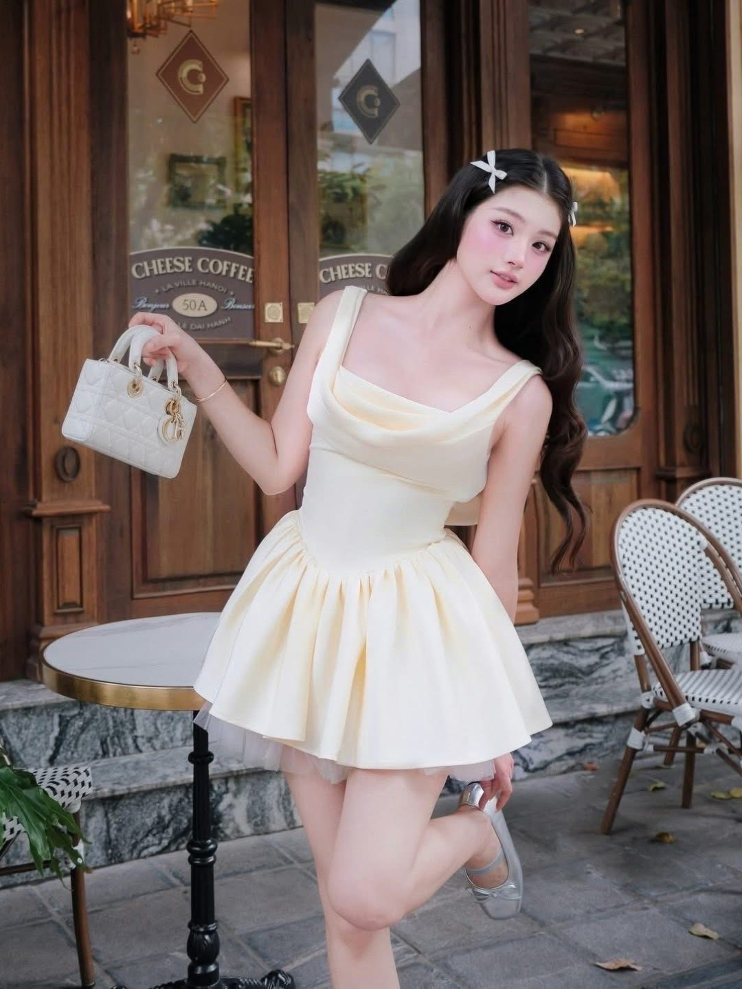 Yza | Lumière Satin Corset Mini